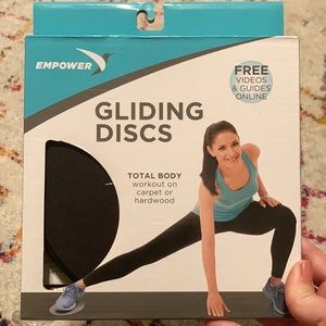 Gliding Discs total body workout new in box